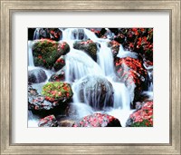 Framed Waterfalls, Kyoto, Japan