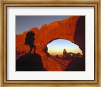 Framed Mountaineering Arches National Park, UT