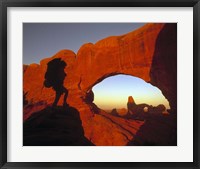 Framed Mountaineering Arches National Park, UT