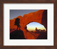 Framed Mountaineering Arches National Park, UT