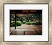 Framed Shisendo, Kyoto Prefecture, Honshu, Japan