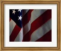 Framed Close-up of an American Flag (detail)