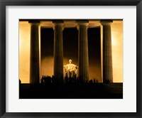 Framed Lincoln Memorial, Washington DC (detail)