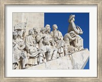 Framed Monument To The Discoveries, Belem, Lisbon, Portugal