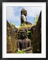 Framed Buddha statues at Koe Thaung Temple, Myanmar