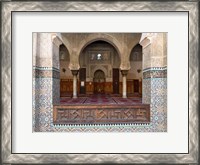 Framed Mihrab of the Bou Inania Madrasa, Fes, Morocco