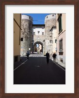 Framed Porto San Gervasio at Via Elisa, Tuscany, Italy