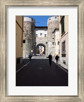 Framed Porto San Gervasio at Via Elisa, Tuscany, Italy