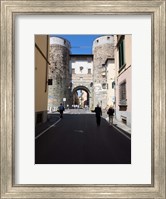 Framed Porto San Gervasio at Via Elisa, Tuscany, Italy