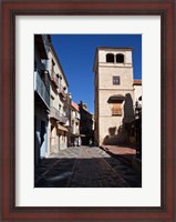 Framed Calle San Agustin, Malaga City, Andalucia, Spain