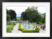 Framed Casa Loma Gardens, Toronto, Ontario, Canada