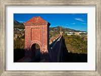Framed 19th Century Eagle Aqueduct, Spain