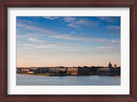 Framed US Naval Academy, Severn River, Annapolis, Maryland