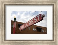 Framed Sign in Hillcrest, San Diego, California