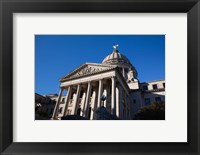 Framed Mississippi State Capitol, Jackson, Hinds County, Mississippi