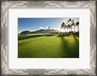 Framed Golf Course, Kauai Lagoons, Kauai, Hawaii