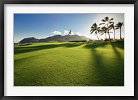 Framed Golf Course, Kauai Lagoons, Kauai, Hawaii