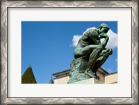 Framed Statue at Musee Rodin, Paris, Ile-de-France, France