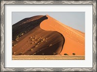 Framed Sand Dune, Namib Desert, Namib-Naukluft National Park