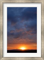 Framed Cloudy Sunset Sky, Ndutu, Ngorongoro Conservation Area, Tanzania