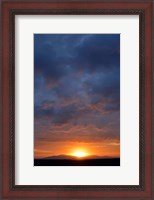 Framed Cloudy Sunset Sky, Ndutu, Ngorongoro Conservation Area, Tanzania