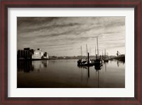 Framed Early Morning River Suir, Waterford City, Ireland