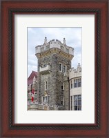 Framed Tower on Casa Loma Castle, Toronto, Ontario, Canada
