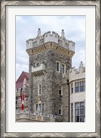 Framed Tower on Casa Loma Castle, Toronto, Ontario, Canada