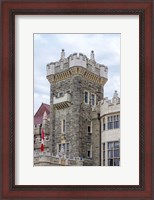 Framed Tower on Casa Loma Castle, Toronto, Ontario, Canada