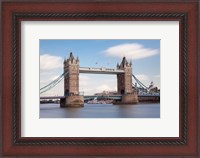 Framed Tower Bridge, Thames River, London, England