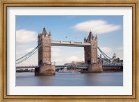 Framed Tower Bridge, Thames River, London, England