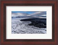 Framed Lava and Snow at the Holuhraun Fissure, Bardarbunga Volcano, Iceland.