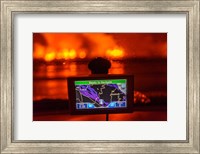 Framed GPS with the Holuhraun Fissure Eruption, Northern Iceland