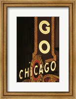 Framed Chicago Neon Sign