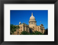 Framed State Capitol Building, Austin, TX