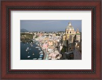 Framed Procida, Naples, Campania, Italy