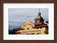 Framed Fort Worth Livestock Exchange, Fort Worth, Texas