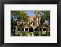 Framed Moody Mansion and Museum, Galveston, Texas