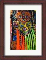Framed Native American Indian Ceremonial Costume