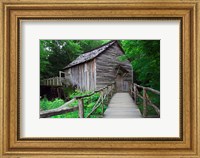 Framed Cable Mill at Cades Cove, Tennessee