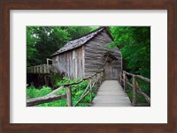 Framed Cable Mill at Cades Cove, Tennessee