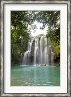 Framed Llanos De Cortez Waterfall, Costa Rica