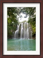 Framed Llanos De Cortez Waterfall, Costa Rica
