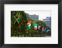 Framed National Flags, Philadelphia, Pennsylvania