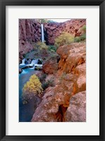 Framed Havasu Falls, Grand Canyon National Park, Arizona