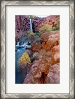 Framed Havasu Falls, Grand Canyon National Park, Arizona