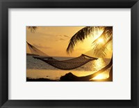 Framed Hammock at Sunset