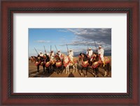 Framed Berber Horsemen, Dades Valley, Morocco