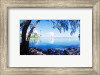 Framed Rope Swing Over Water, Florida Keys