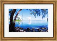 Framed Rope Swing Over Water, Florida Keys